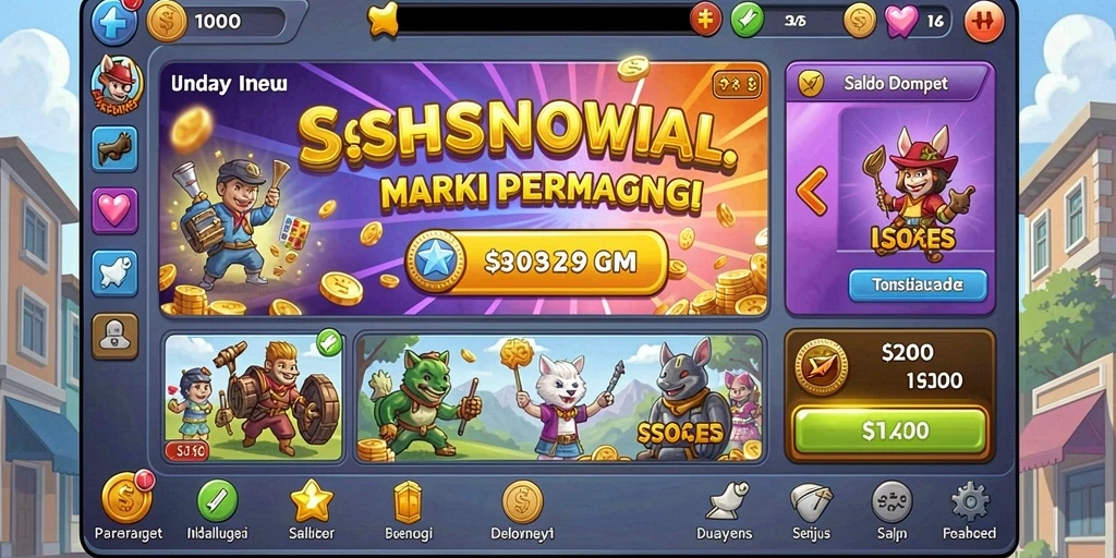 Tangkapan layar dari mode multiplayer yang mengasyikkan.