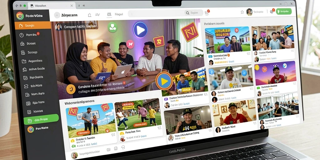Fitur multiplayer yang memungkinkan interaksi antar pemain.