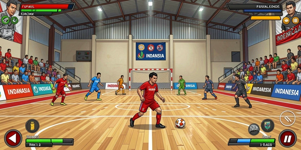 Kompetisi yang seru dengan teman-teman.