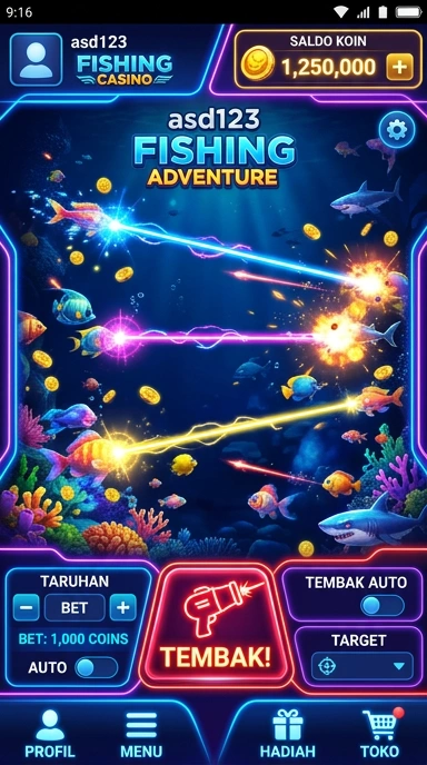 asd123 — layar beranda